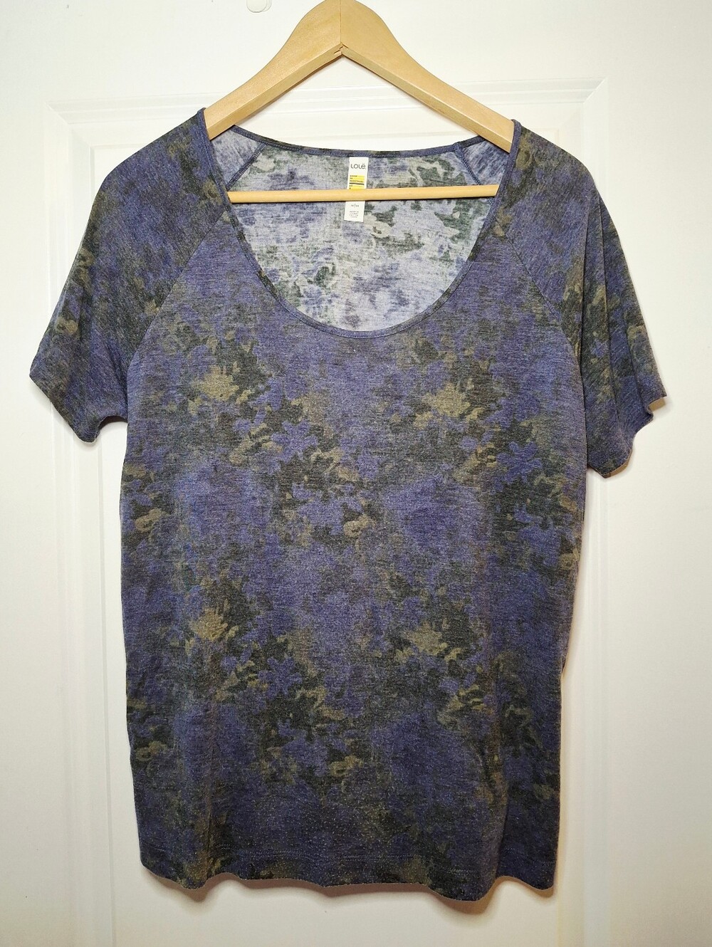 Lole Scoop Neck Short Sleeve Tee (M)